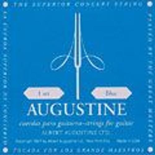 Augustine Standard Bleu Tirant Fort - Jeu De Cordes Guitare Classique
