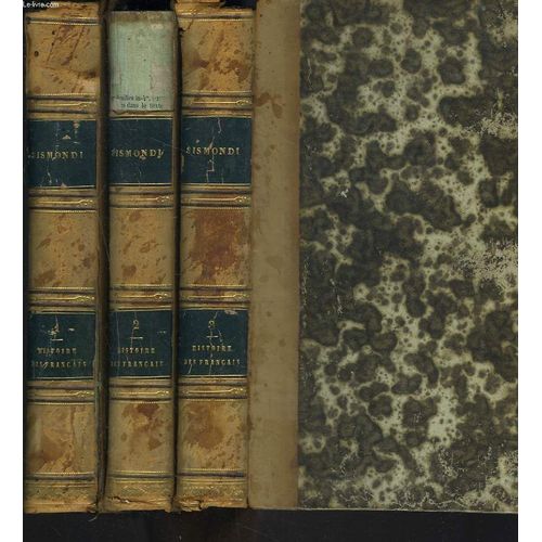 Precis De L'histoire Des Francais En 3 Tomes.