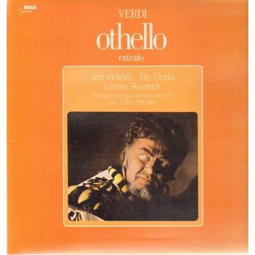 Othello,, L'opera De Rome, Serafin, Vickers, Gobbi, Rysanek