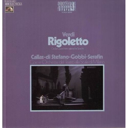 Rigoletto,, Teatro Alla Scala Di Milano, Callas, Di Stefano, Gobbi, Serafin