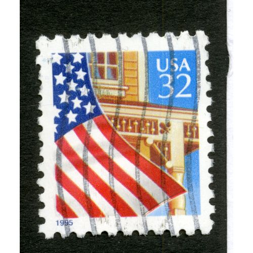 Timbre Oblitéré Usa, 1995, 32