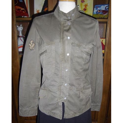 Veste Kaki Ddp Taille S Manches Longues