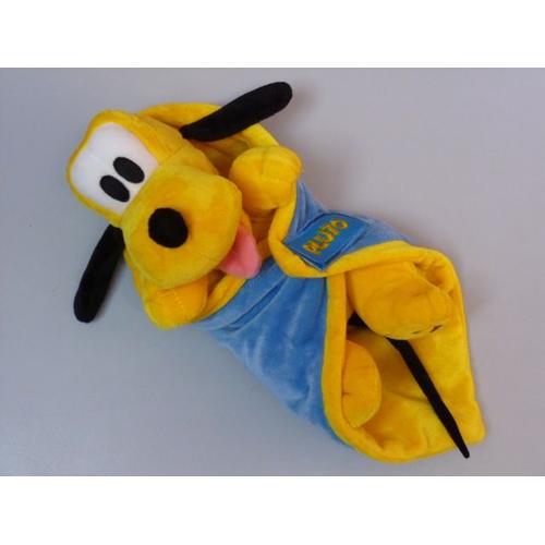 Doudou Peluche Bebe Pluto Dans Sa Couverture Disneyland Resort Paris Rakuten