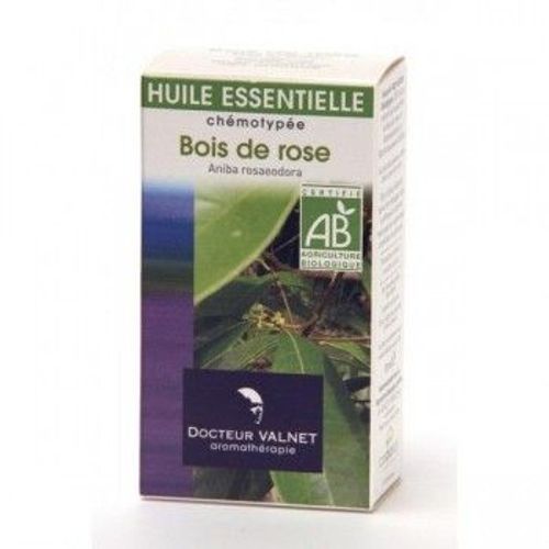 Huile Essentielle Bio Bois De Rose (Aniba Rosaeodora) 10 Ml 