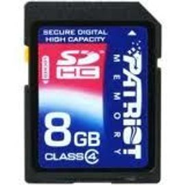 Patriot Signature Line - Carte mémoire flash - 8 Go - SDHC