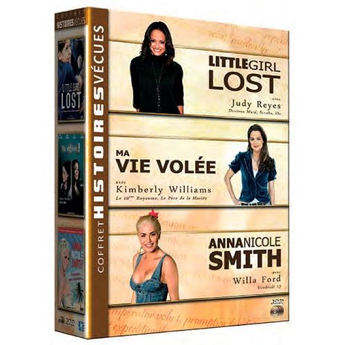 Coffret Histoires Vécues : Little Girl Lost + Ma Vie Volée + Anna Nicole Smith - Pack