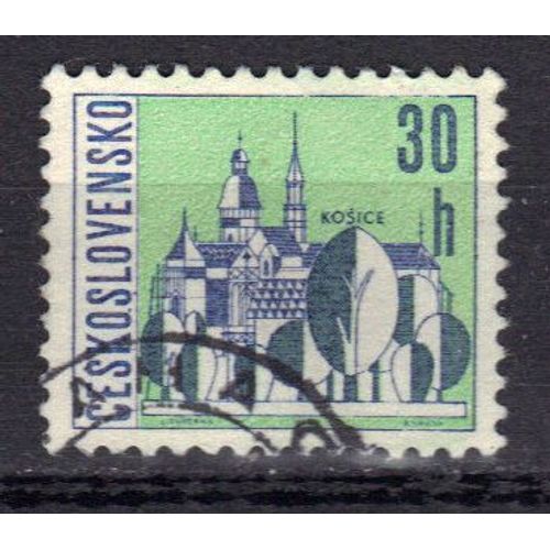 Tchecoslovaquie 1965 : Vue De Villes : Kosice - Timbre Oblitéré