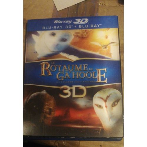 Blu Ray 3d + Blu Ray Le Royaume De Gay Hoole La Légende Des Gardiens 3d