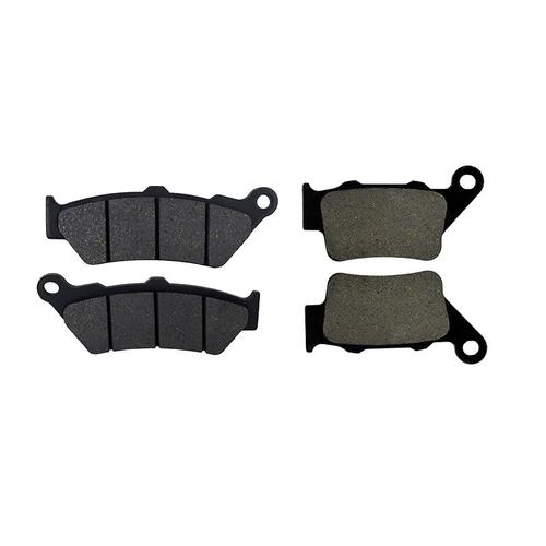 Front And Rear Pads Kit De Plaquettes De Frein Avant Et Arrière Pour Motos, Pièces De Moto, Alliage De Métal Et De Laiton, Remise Des Diplômes Bmw Et Bikes C1, 125, 200, G650gs, F650cs, F650gs, F650st ""Nipseyteko""