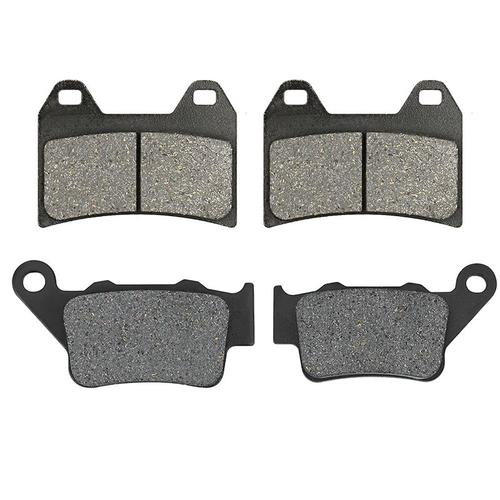 Front And Rear -Plaquettes De Frein Avant Et Arrière En Métal Semi-Organique Pour Moto, Pour Aprilia Pegaso 650 2007-2008 Pegaso Strada 650 2005-2006 ""Nipseyteko""