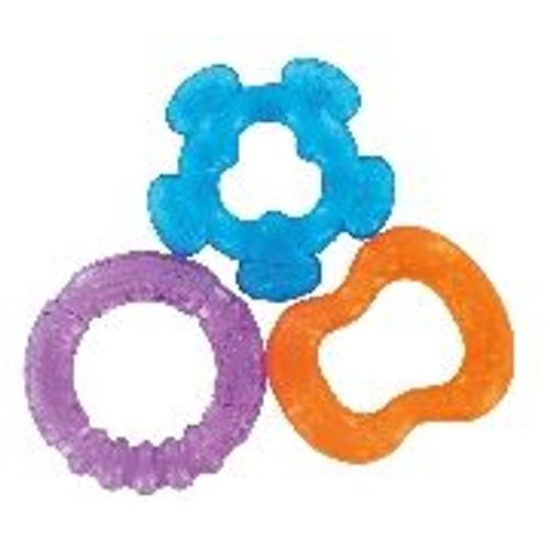 Anneaux De Dentition Turquoise, Orange, Violet