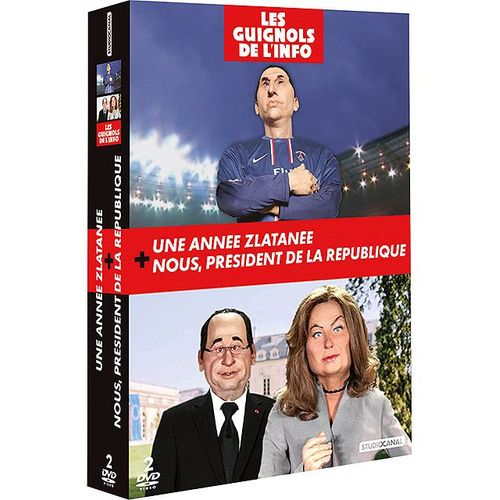 Coffret Guignols De L'info - Best Of 2011/2013 - Nous, Président De La République + Une Année Zlatanée