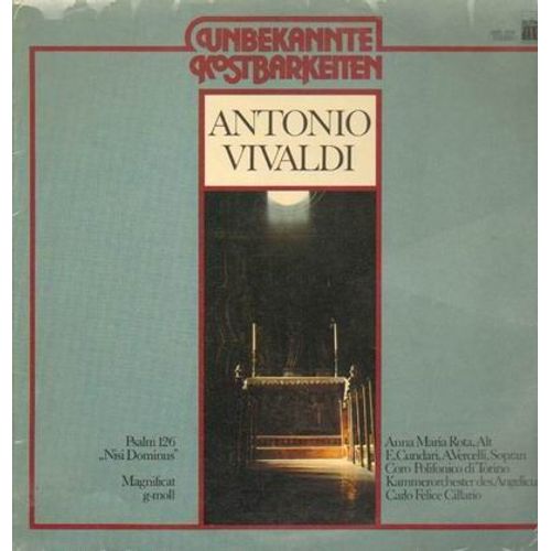 Psalm 126 Nisi Dominus, Magnificat G-Moll,, Kammerorch Des Angelicum C.F.Cillario