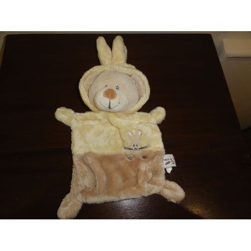 Doudou Ours Deguise Lapin Grain De Ble