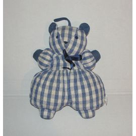 Peluche Chat Musical En Tissus Sucre D'orge