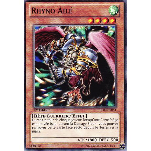 Rhyno Ailé Bp02-Fr051 Commune Yu-Gi-Oh!