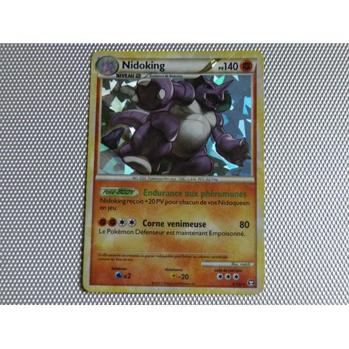 Pokémon - Nidoking - Triomphe  6/102 - Rare Holographique