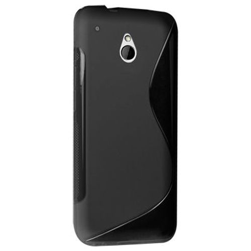 Coque Htc One Mini Noire Bi-Matières