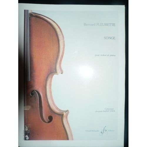 Bernard Fleurette - Songe Pour Violon Et Piano