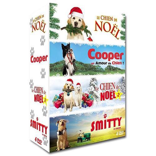 Chien N° 2 - Coffret 4 Films : Le Chien De Noël + Cooper, Un Amour De Chien ! + Le Chien De Noël 2 + Smitty Le Chien - Pack