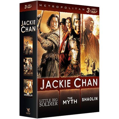 Jackie Chan - Coffret 3 Films : Little Big Soldier + The Myth + Shaolin - La Légende Des Moines Guerriers - Pack