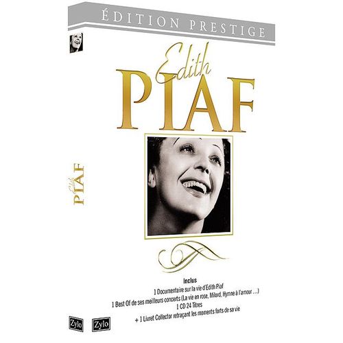 Édith Piaf - Coffret : Le Best Of De Ses Concerts + Le Documentaire Sur Sa Carrière - Édition Prestige