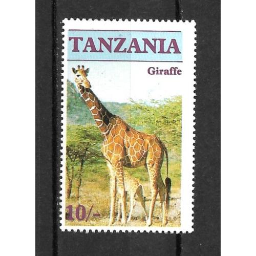 Timbre Neuf - Girafe - Tanzanie
