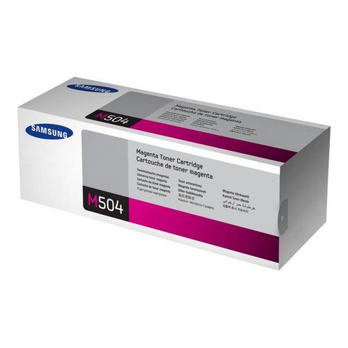 Samsung CLT-M504S - Magenta - originale - cartouche de toner - pour CLP-415N, 415NW; CLX-4195FN, 4195FW, 4195N; Xpress C1810W, C1860FW