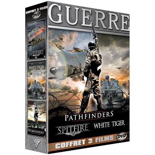 Guerre - Coffret 3 Films : Pathfinders - Vers La Victoire + Spitfire + White Tiger - Pack