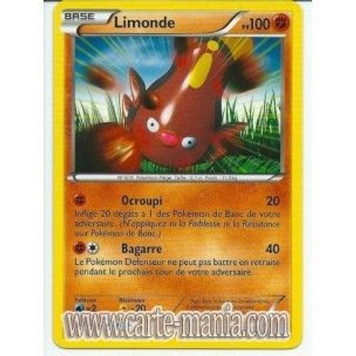 Carte Pokémon Limonde 70/124 Noir & Et Blanc Dragons Exaltés Rare Fr Neuve