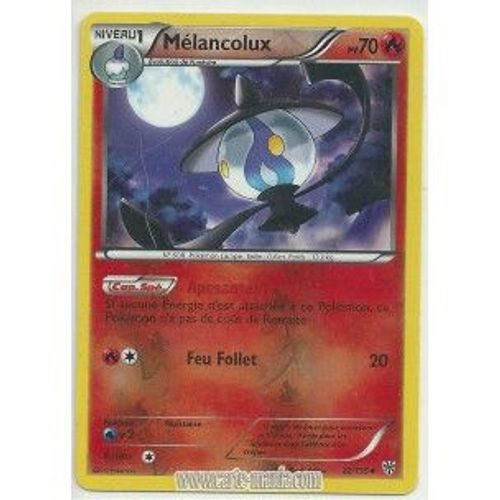 Carte Pokémon Melancolux Holo Reverse 22/135 Tempete Plasma Neuf Rare Fr