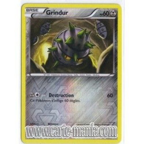 Carte Pokémon Grindur Holo Reverse 77/99 Noir & Et Blanc Destinees Futures Neuf