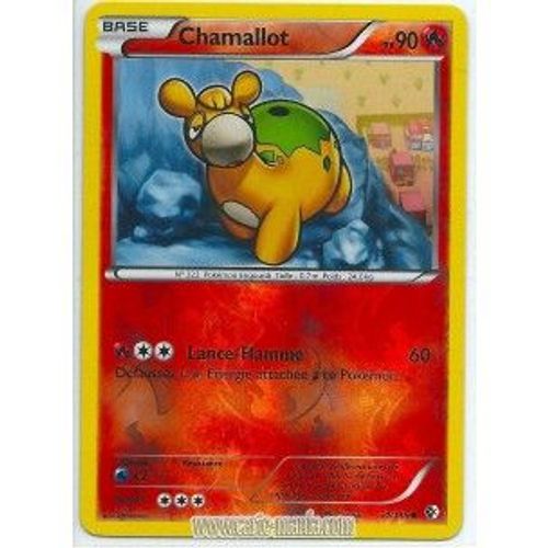 Carte Pokémon Chamallot Holo Reverse 21/149 Noir & Blanc Frontières Franchies Fr