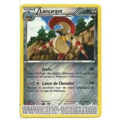 Carte Pokémon Lancargot Holo Reverse 74/108 N & B Explorateurs Obscurs Fr Neuf