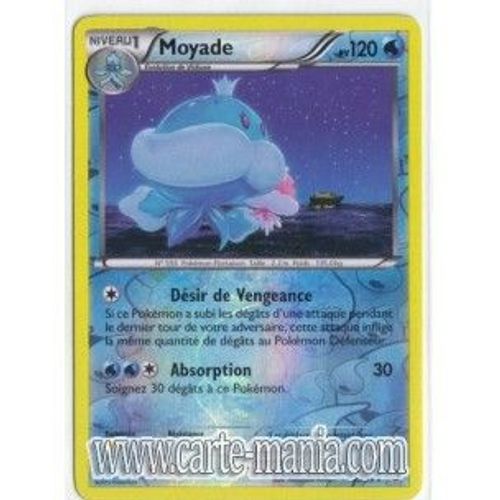 Carte Pokémon Moyade Holo Reverse 35/99 Noir & Et Blanc Destinees Futures Neuf