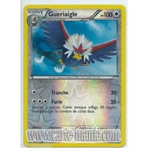 Carte Pokémon Gueriaigle Holo Reverse 112/124 Noir & Blanc Dragons Exaltés Neuf