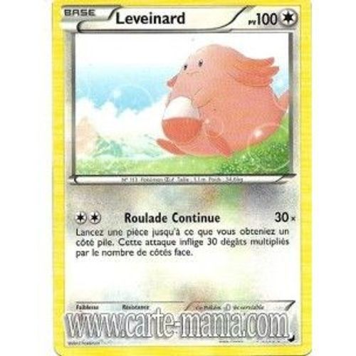 Carte Pokémon Leveinard 81/108 Noir & Et Blanc Explorateurs Obscurs Rare Fr Neuf