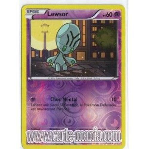 Carte Pokémon Lewsor Holo Reverse 61/99 Noir & Et Blanc Destinees Futures Neuf