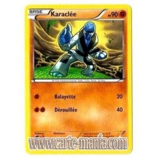 Carte Pokémon Karaclee 62/114 Noir & Blanc Neuve Fr