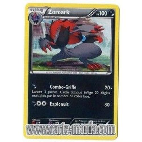 Carte Pokémon Zoroark Holo 67/98 Noir & Blanc Pouvoirs Emergents Neuf Rare Fr