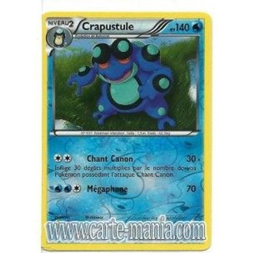 Carte Pokémon Crapustule Holo Reverse 24/101 Noir & Et Blanc Fr Rare Neuve