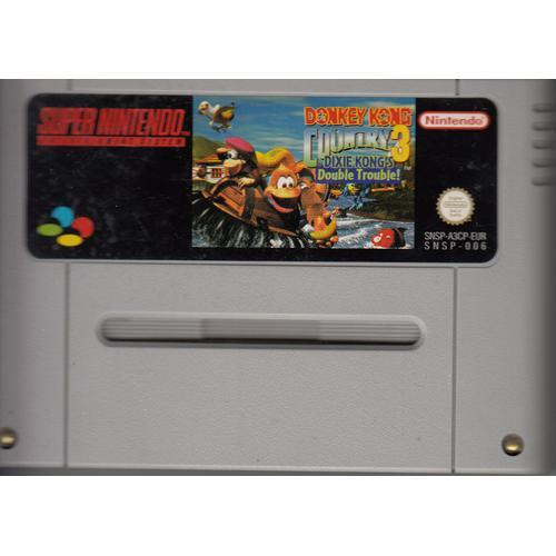 Donkey Kong Country 3 (Dixie Kong's Double Trouble) Super Nintendo