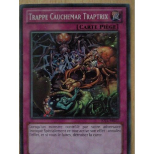 Jotl-Fr077 - Trappe Cauchemar Traptrix - Yu Gi Oh! - Français - 2nde Édition - Super Rare - Sr