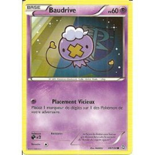 Carte Pokemon Baudrive 49/124 - Dragons Exaltes