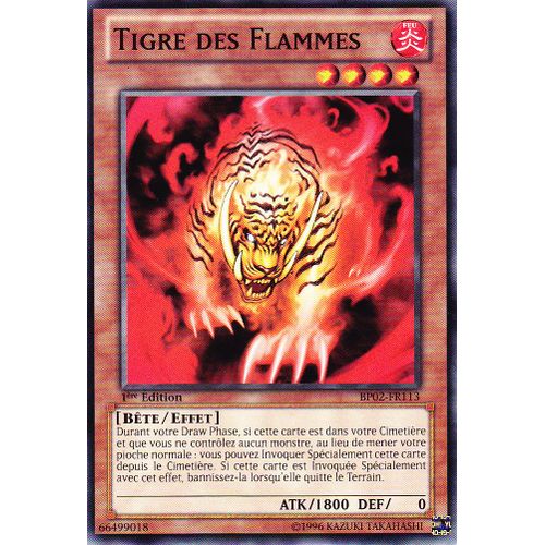 Bp02-Fr113 Tigre Des Flammes - Commune - 1ère Éd.