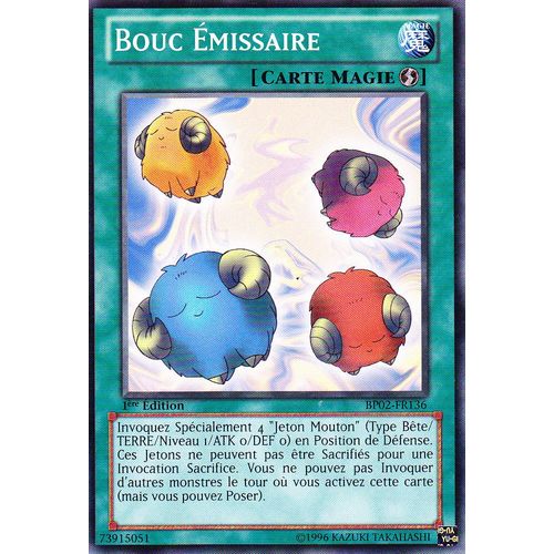 Bp02 Fr136 Bouc Emissaire - Commune - 1ère Ed.