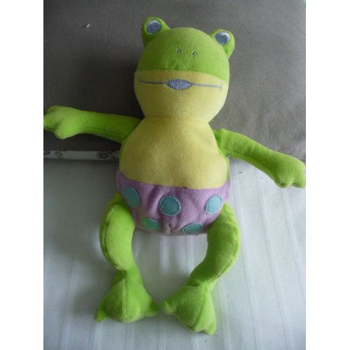 Doudou Peluche Grenouille Vulli