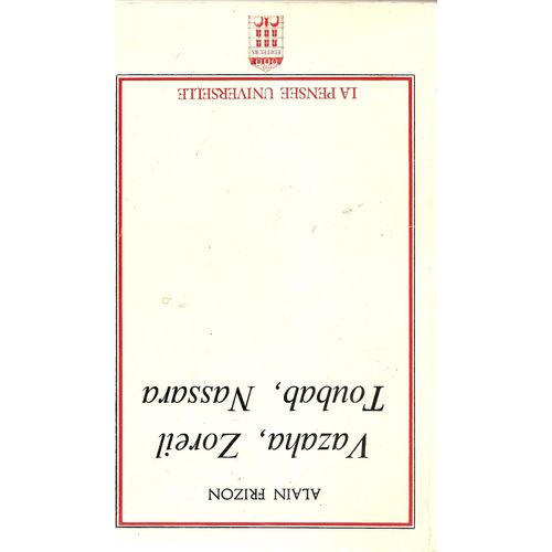 Vazaha, Zoreil, Touhab, Nassara