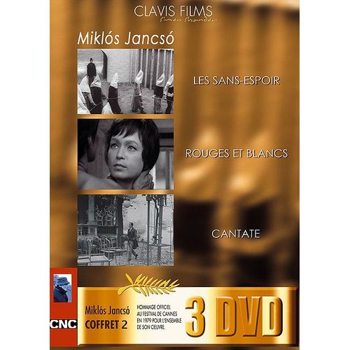 Miklós Jancsó - Coffret 2 : Les Sans-Espoir + Rouges Et Blancs + Cantate - Pack