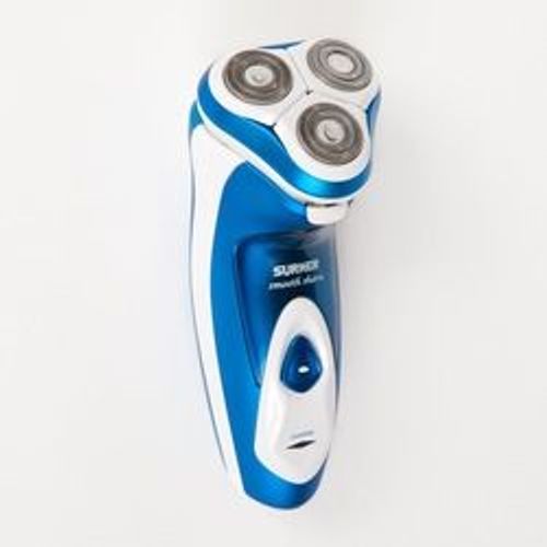 Rasoir Electrique 3 Tetes Flottantes - Rechargeable Et Sans Fil Noir
